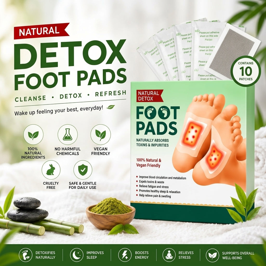 Body Detox Foot Patch (BUY 1 GET 1 FREE)
